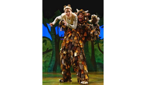The Gruffalo comes to life onstage at the Lyric Theatre