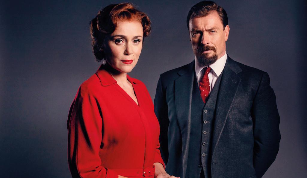 Keeley Hawes and Toby Stephens in Summer of Rockets, BBC Two