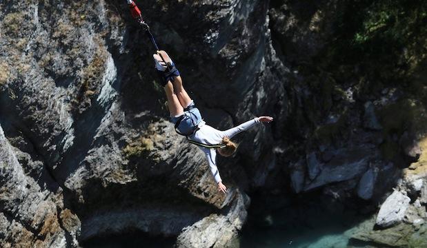 ​Bungee jump: London and Queenstown, New Zealand