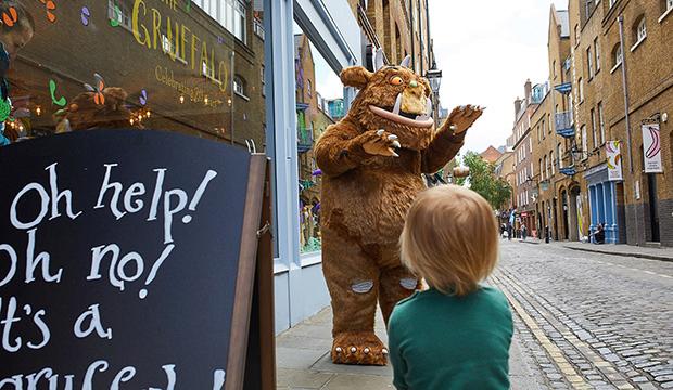 The Gruffalo pops up in Covent Garden