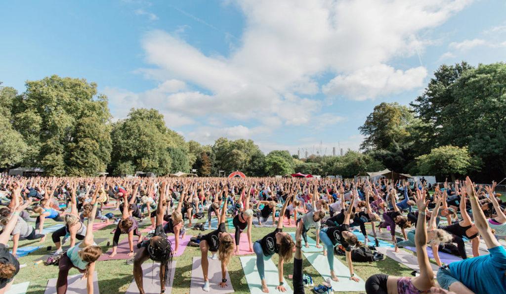 Get your yogi on at a festival for gym bunnies
