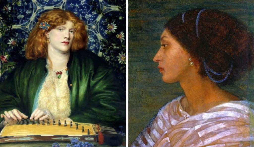 Pre-Raphaelite Sisters, National Portrait Gallery 