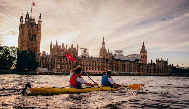 Night Kayak: glide through London’s waters after dark with Secret Adventures 