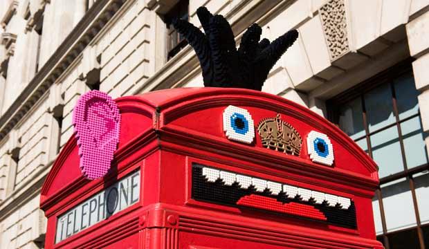 LEGO's Rebuild the World campaign offers a playful twist on the iconic red telephone box