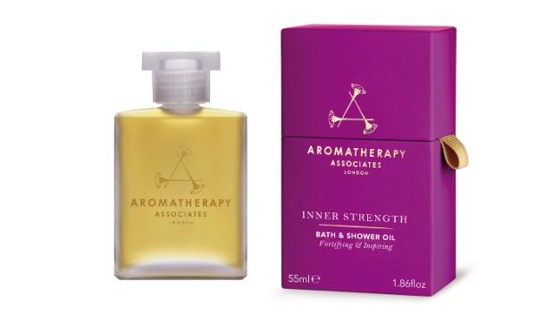 10. Aromatherapy Associates ​Inner Strength Bath and Shower Oil, £49