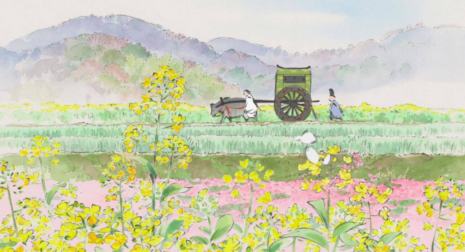 4- The Tale of the Princess Kaguya (2013) Isao Takahata