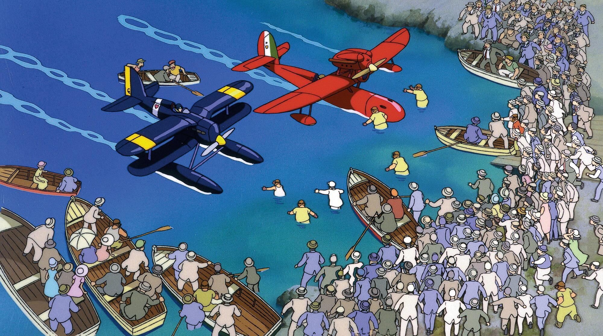 9- Porco Rosso (1992) Hayao Miyazaki