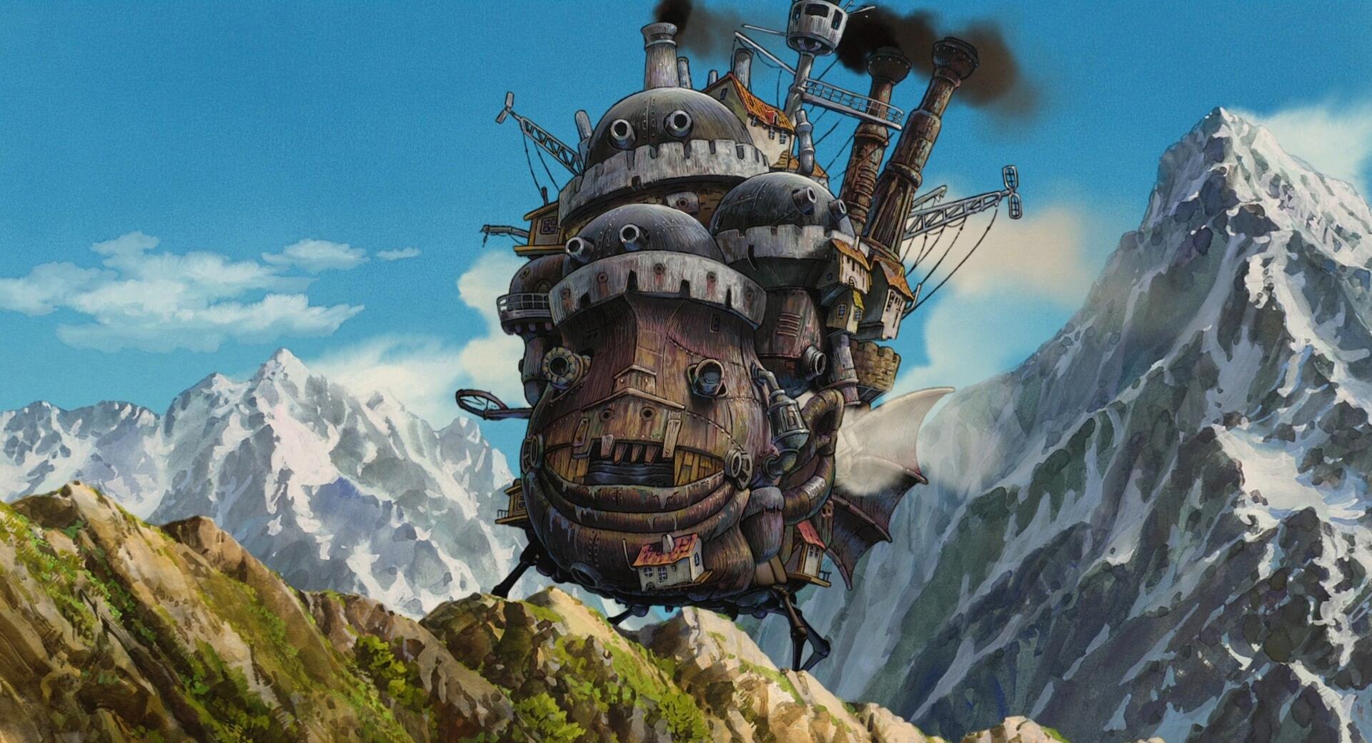 3- Howl’s Moving Castle (2004) Hayao Miyazaki