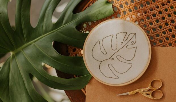 Embroider your way through self-isolation 