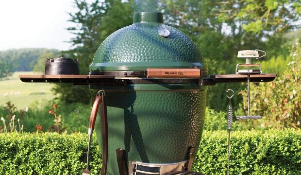 Upgrade mealtimes with a Big Green Egg barbecue