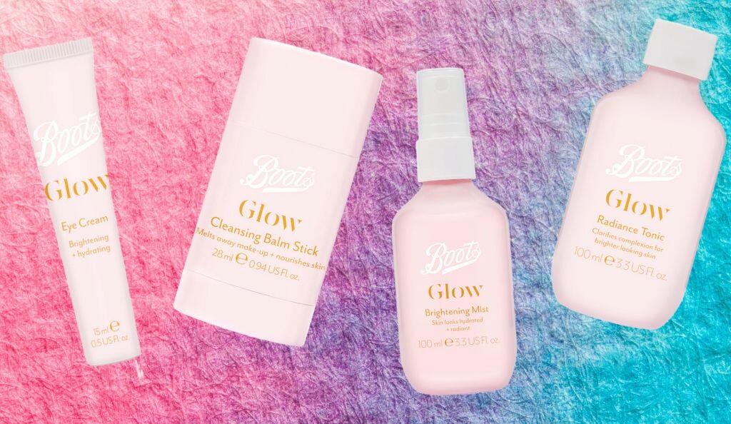 Boots new 'Glow' collection, April 2020 