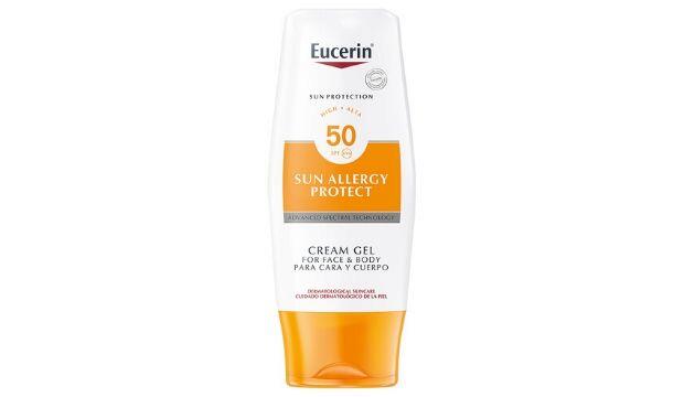 Eucerin Sun Allergy Protect Sun Cream Gel For Face and Body SPF50, £13 (was £19.50) 