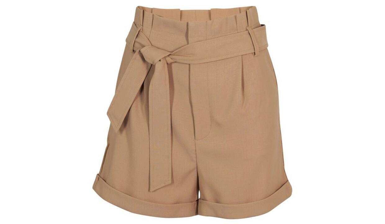 Farfetch Damen Kleidung Hosen & Jeans Kurze Hosen Shorts High-waisted pleated shorts 