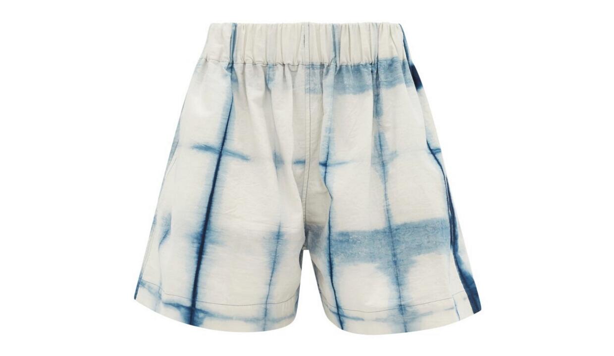 Story MFG Yeah tie-dye organic-cotton shorts, £195