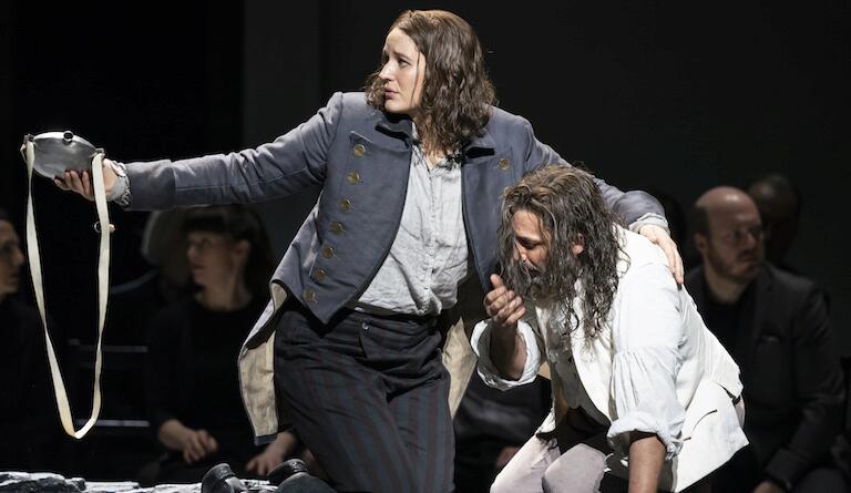 Lise Davidsen and Jonas Kaufmann in Fidelio at Covent Garden, to be screened by the BBC. Photo: Bill Cooper