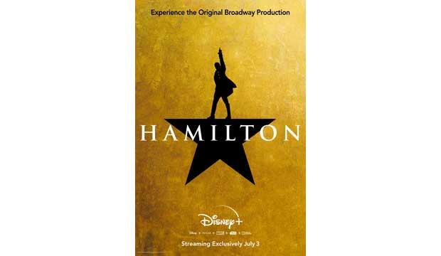 Hamilton hits Disney+ screens on July 3. Photo: Disney+