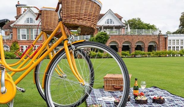 Cycle around Chewton Glen with a luxury picnic in tow 