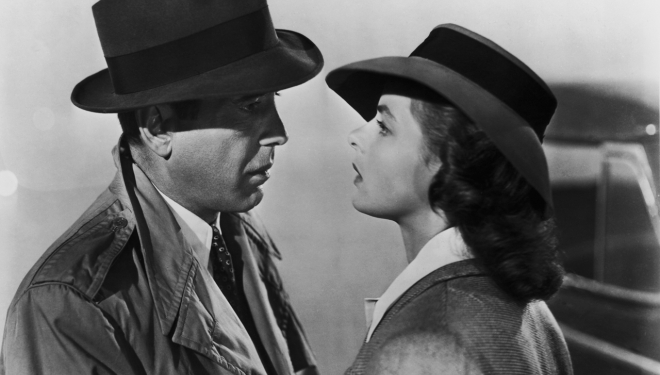 Humphrey Bogart and Ingrid Bergman in 'Casablanca'
