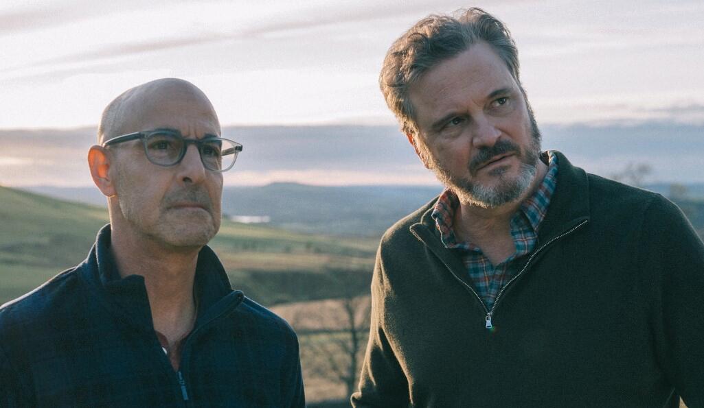 Stanley Tucci and Colin Firth in Supernova (Photo: image.net)