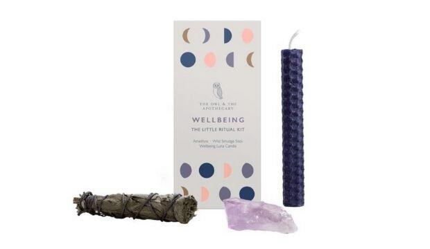 ​The Owl & The Apothecary Wellbeing Little Ritual Kit, £29.99