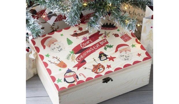​The Letteroom Personalised Christmas Eve Collaboration Box, £39.95