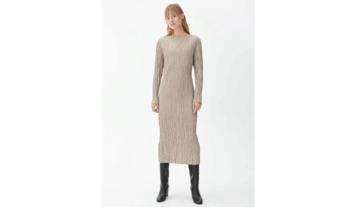 Arket crinkle dress, £89