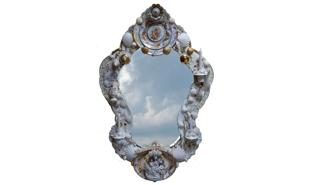 Candace Bahouth mirror and frame, £5500