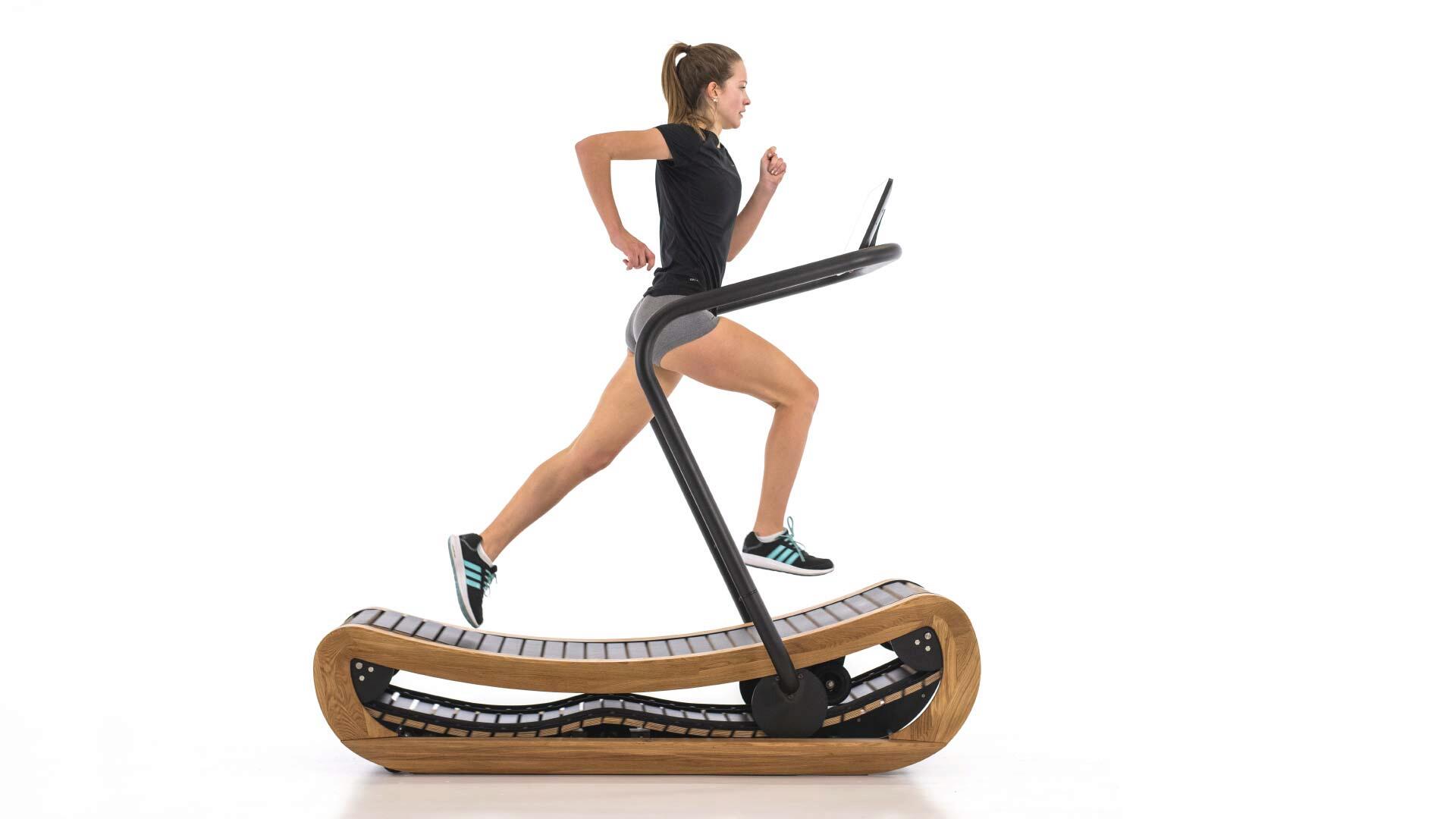 Curved Manual Treadmill 