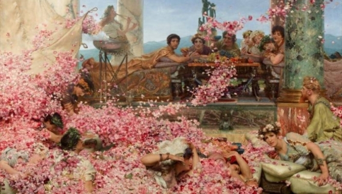 Lawrence Alma-Tadema - The Roses of Heliogabalus, 1888, Juan Antonio Pérez Simón Collection, Mexico © Studio Sébert Photographes