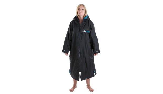 ​Dryrobe Advance Long Sleeve Change Robe Windproof Waterproof Oversized Poncho Coat, £150