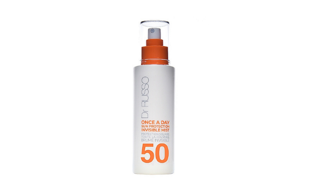 ​SPF setting spray | Once A Day Sun Protection Invisible Mist SPF5, £28.950, 