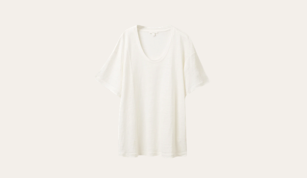 COS Loose-Fit Linen T-Shirt 
