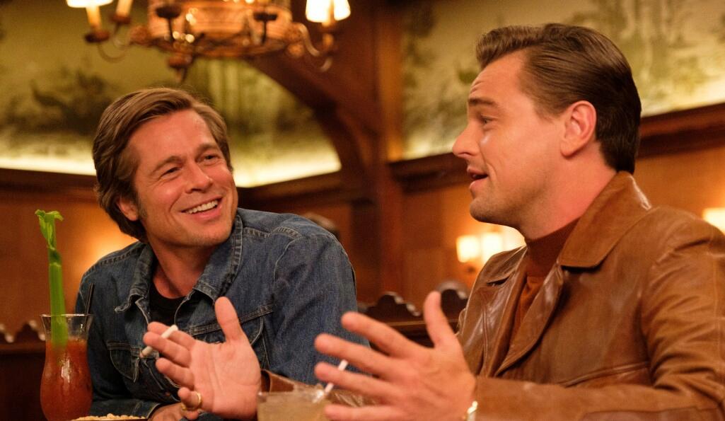 Brad Pitt and Leonardo DiCaprio in Once Upon A Time in Hollywood (Photo: Sky/Sony Pictures)