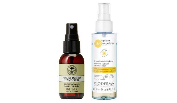 Hand sanitiser for your summer tote | Neal's Yard and Bioderma  