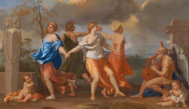 Poussin and the Dance, National Gallery
