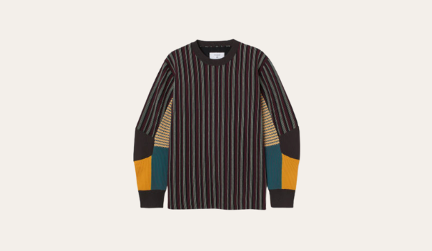 Block-coloured jumper