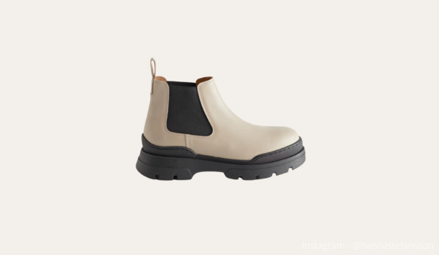 & other stories Chunky Leather Chelsea Boots