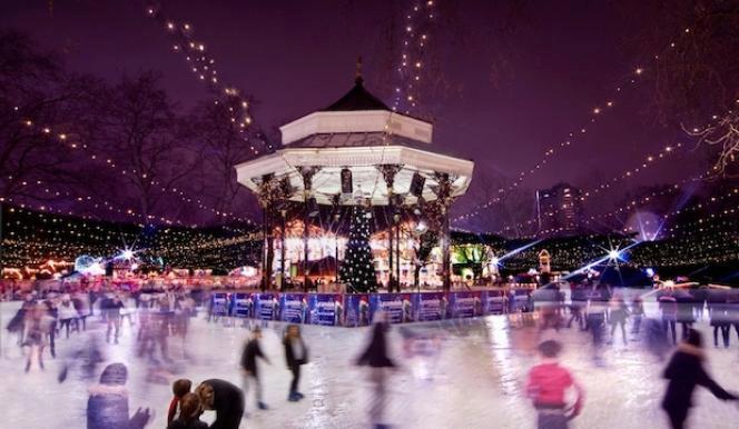 Hyde Park Winter Wonderland ice rink 