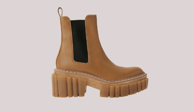 Stella McCartney Emilie Boots with Sustainable Wood 