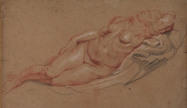 Peter Paul Rubens (1577-1640), Female nude, The Samuel Courtauld Trust, The Courtauld Gallery, London