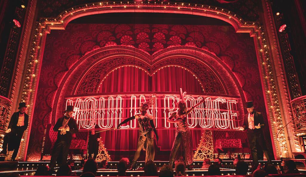 Moulin Rouge! The Musical. London company. Photo: Matt Crockett