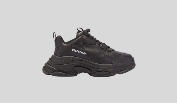 Balenciaga Triple S faux-leather and mesh trainers, £775
