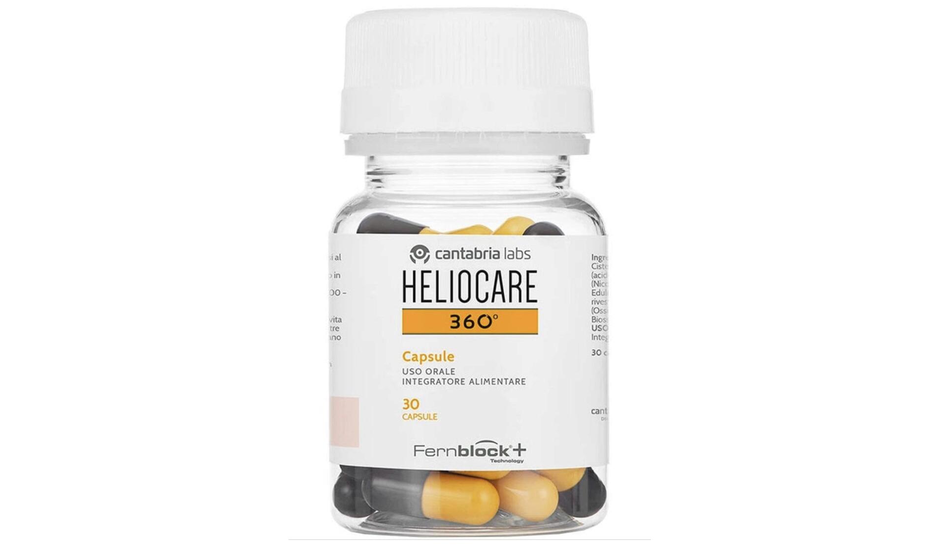 Summer saviour: Heliocare 360 capsules, £31.99