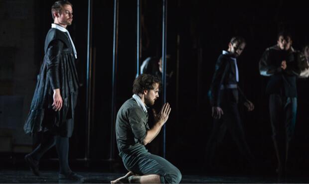 Nicholas Shoesmith as John Proctor in Scottish Ballet's The Crucible by Helen Pickett.  Photo: Jane Hobson