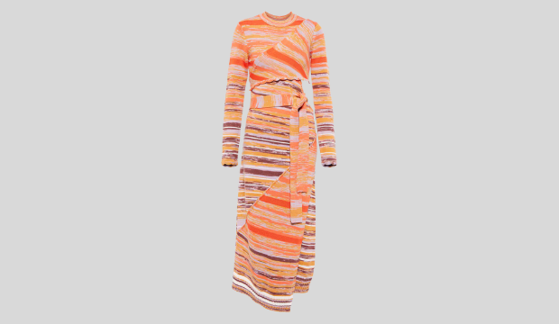 JONATHAN SIMKHAI Selah space-dyed midi dress | was  £650 now £390
