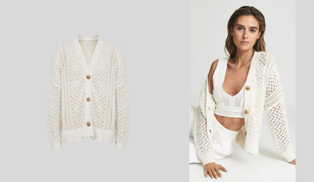 LAILA CABLE KNIT CARDIGAN | was £158 now £85