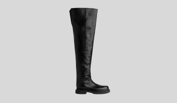 Leather Over-the-Knee Boots