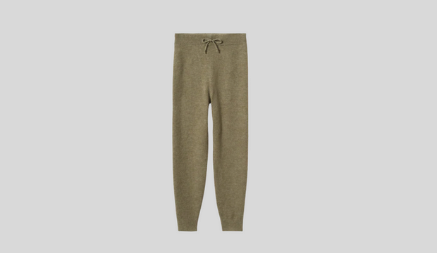MANGO Straight knitted trousers