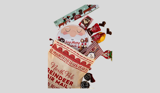 M&S Santa's Very Merry Treat Bag