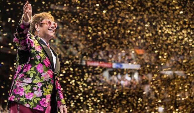 Elton John Headlines the Pyramid Stage on Sunday